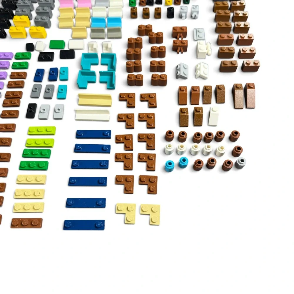LEGO Mixed Brick Lot Assorted Colors Shapes Plates Slopes Specialty Pieces